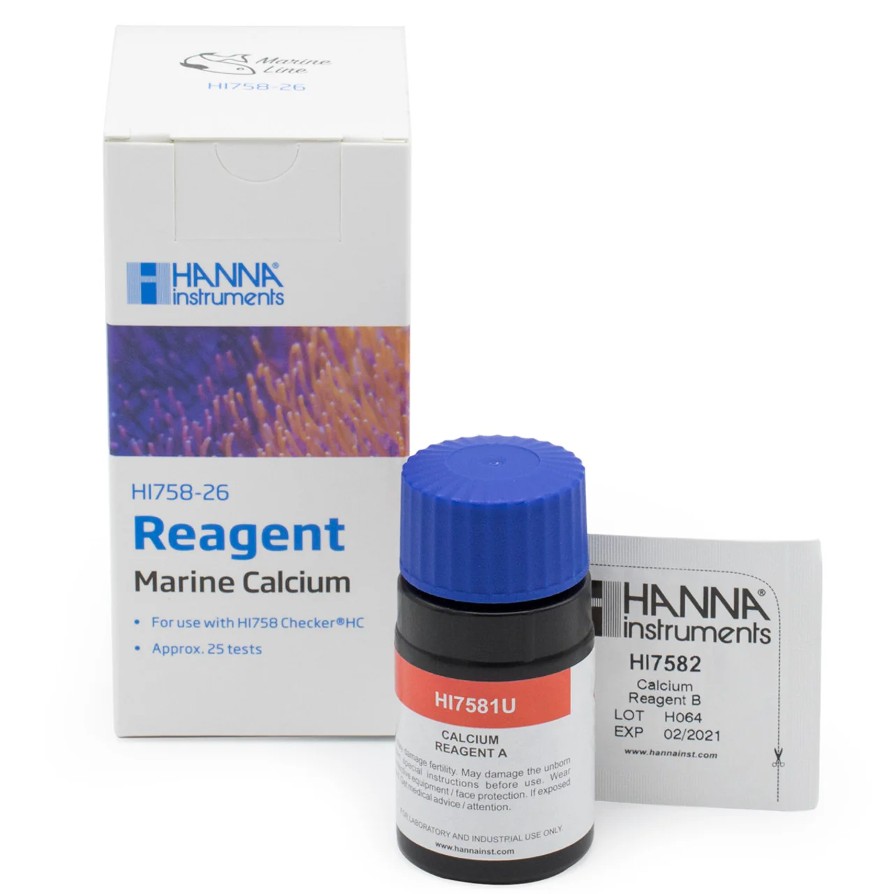 Marine Calcium Checker? HC Reagents (25 Tests)