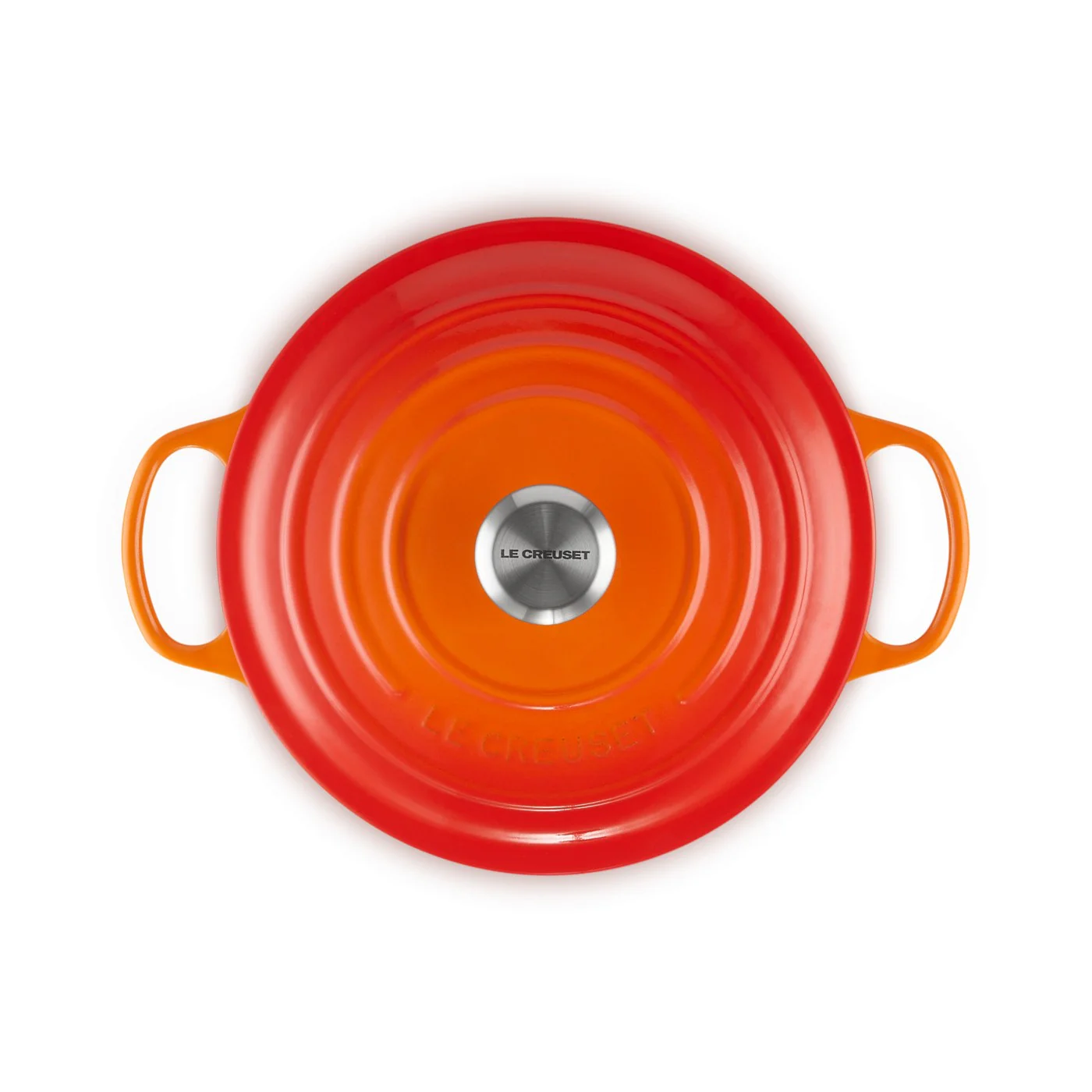 Le Creuset Pfanne Signature Gusseisen-Bräter, Ø 26cm, Ofenrot
