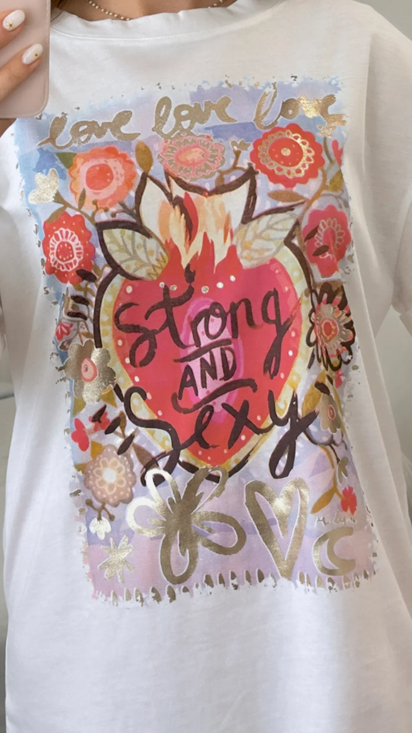 CAMISETA STRONG AND SEXY