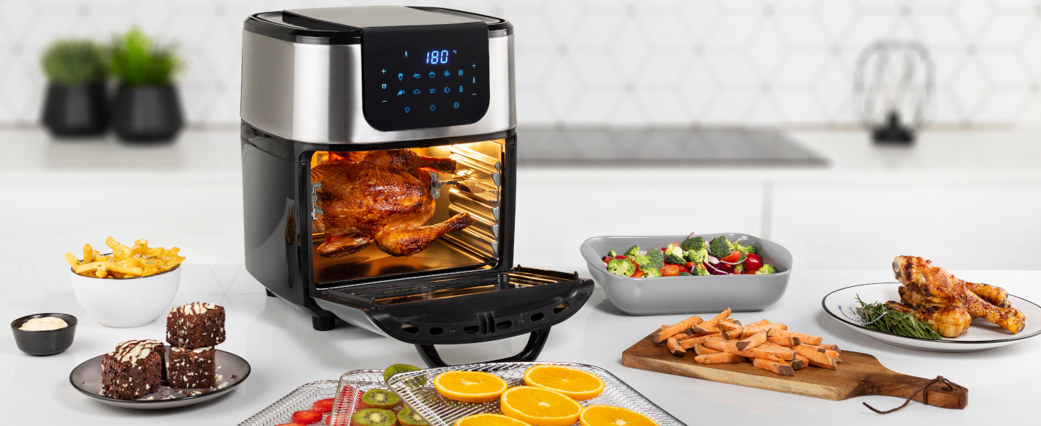 friggitrice ad aria forno xxl rosticceria girapollo girarrosto