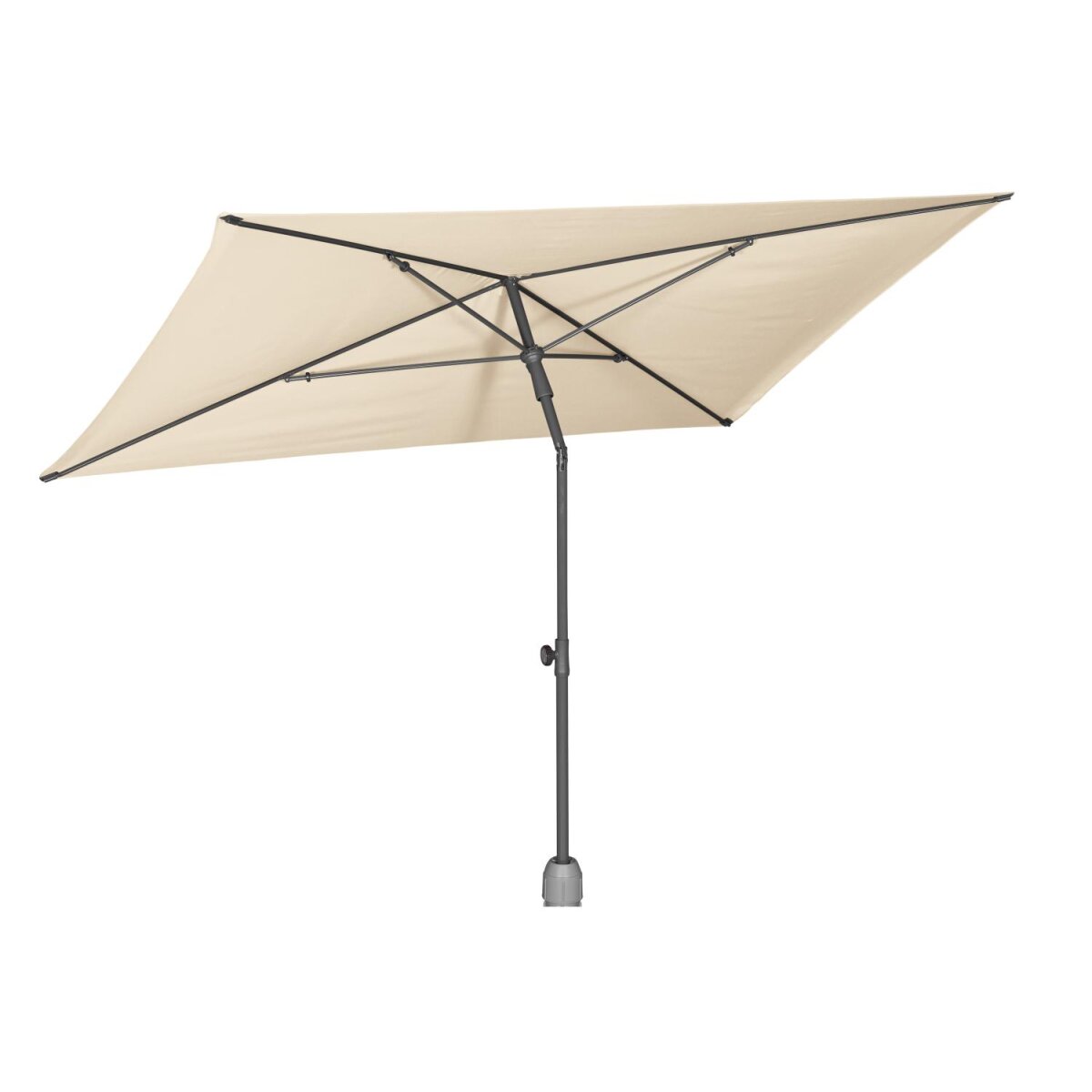 LIVARNO home Sonnenschirm, 210 x 140 cm, rechteckig - B-Ware