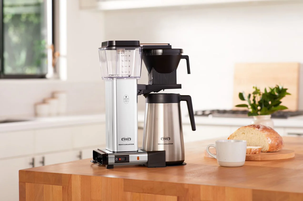 Moccamaster KBGT Coffee Maker in Polished Silver