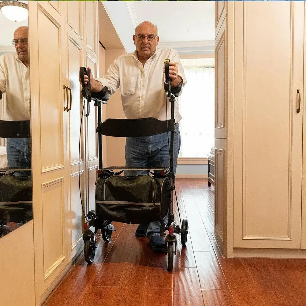 Heavy-duty rollator for seniors