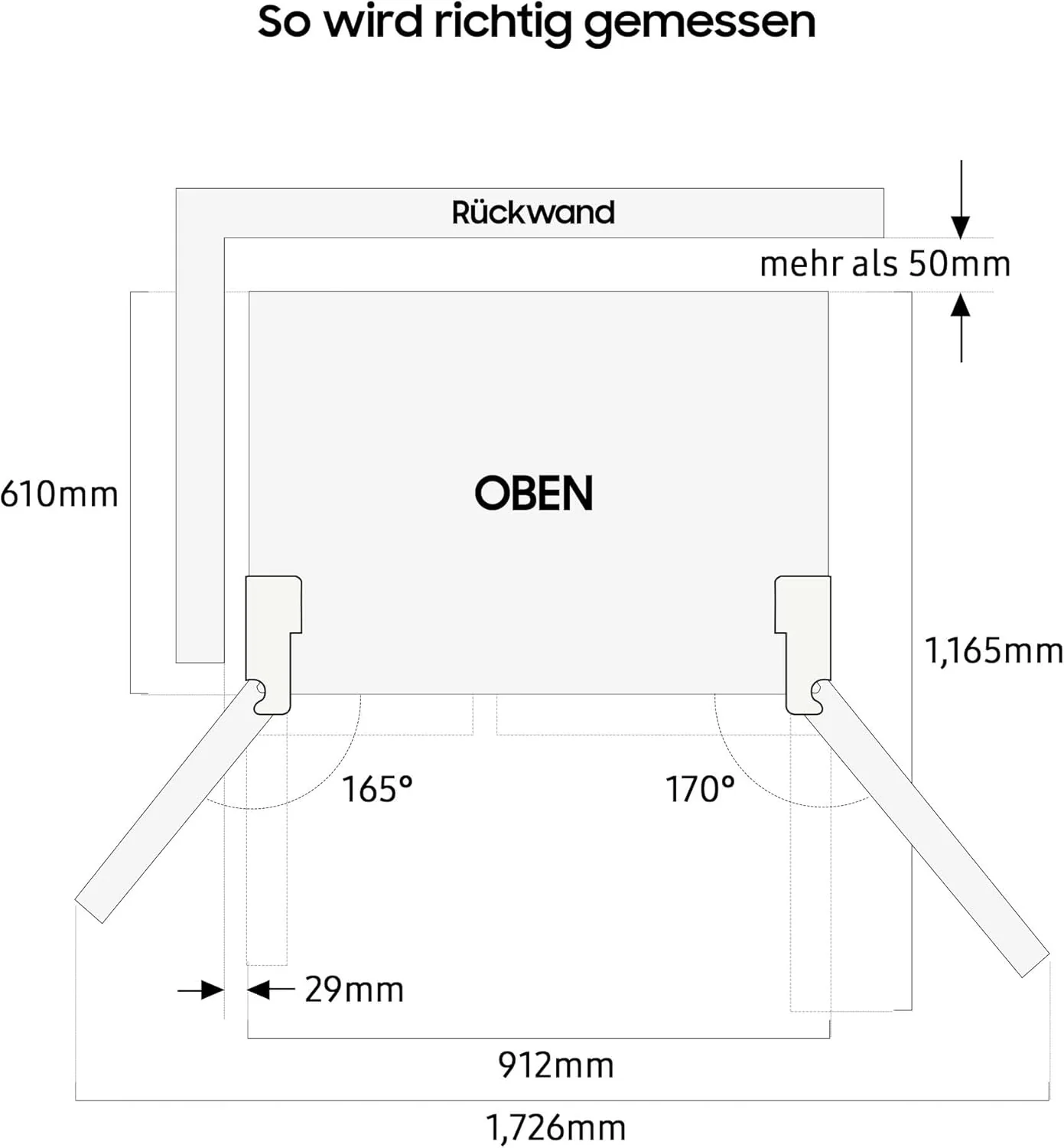 Samsung RS64DG53R3B1EF Amerikaanse koelkast, 178 cm, 628 l, SmartThings AI Energy Mode, ijs- en waterdispenser, Slim Ice Maker, Premium Black Steel