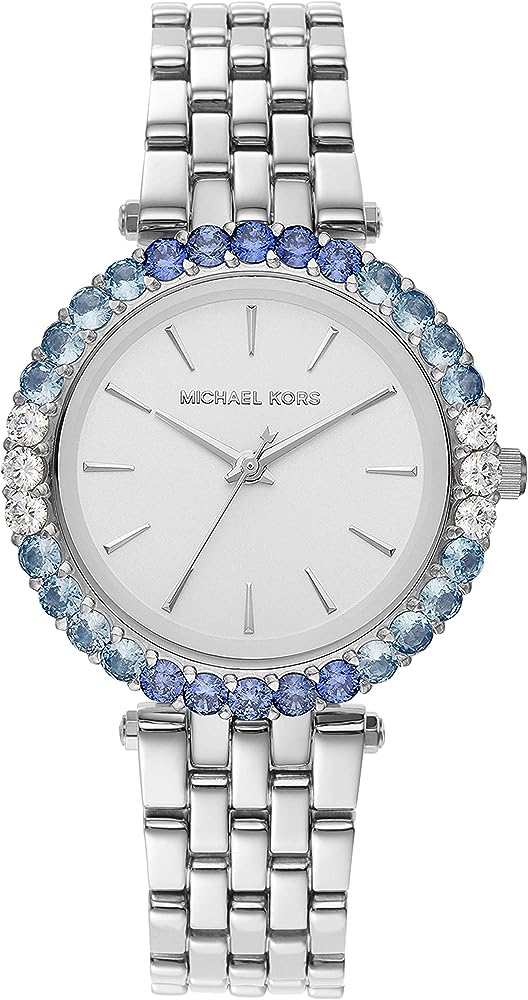 Michael Kors Darci Pave Silver-Tone Women's Watch - MK4516