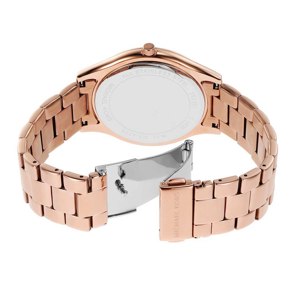 Michael Kors Slim Runway Rose Gold Women's Watch - MK4733