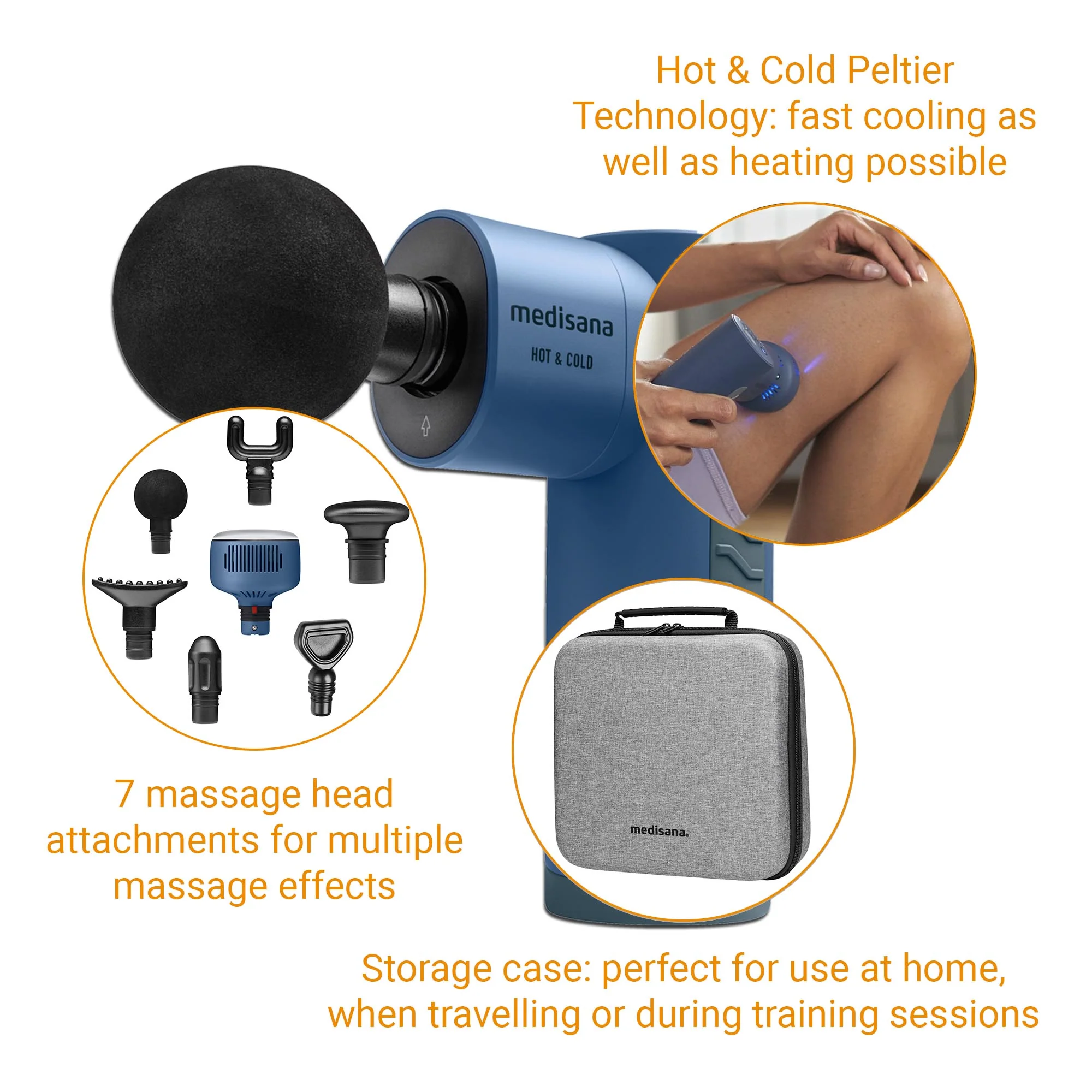 Medisana Massagepistole Hot & Cold MG600
