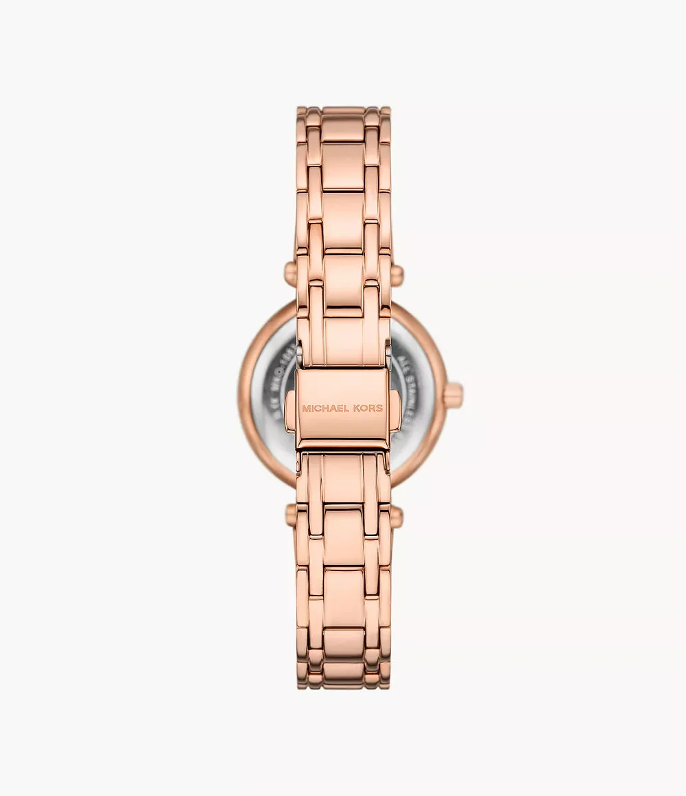 Michael Kors Mini Laney Rose Gold Women's Watch - MKO1084