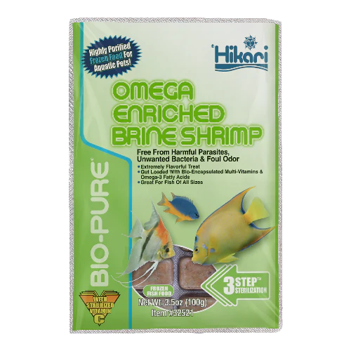 Bio-Pure Omega Enriched Brine Shrimp - 3.5oz