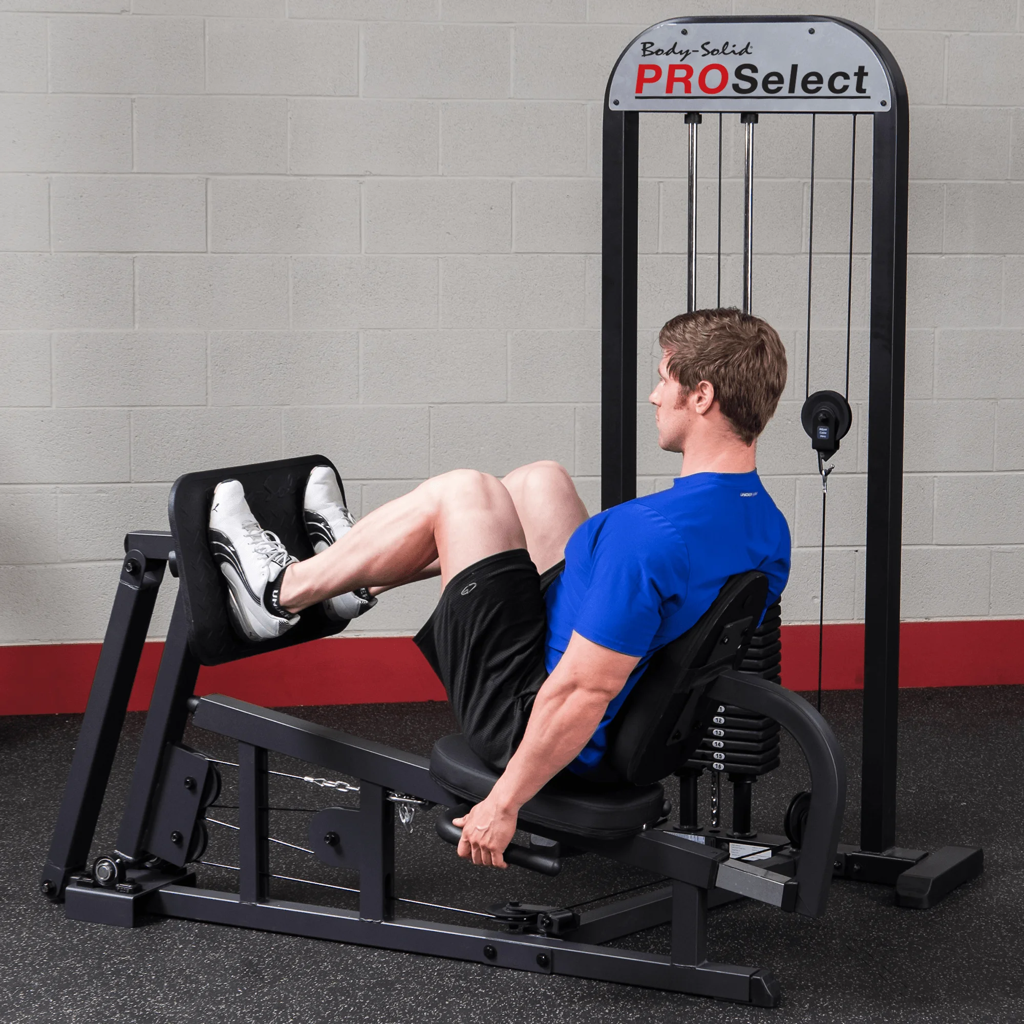 Body Solid – GLP-STK/3 Pro-Select Leg Press with 310 Weight Stack