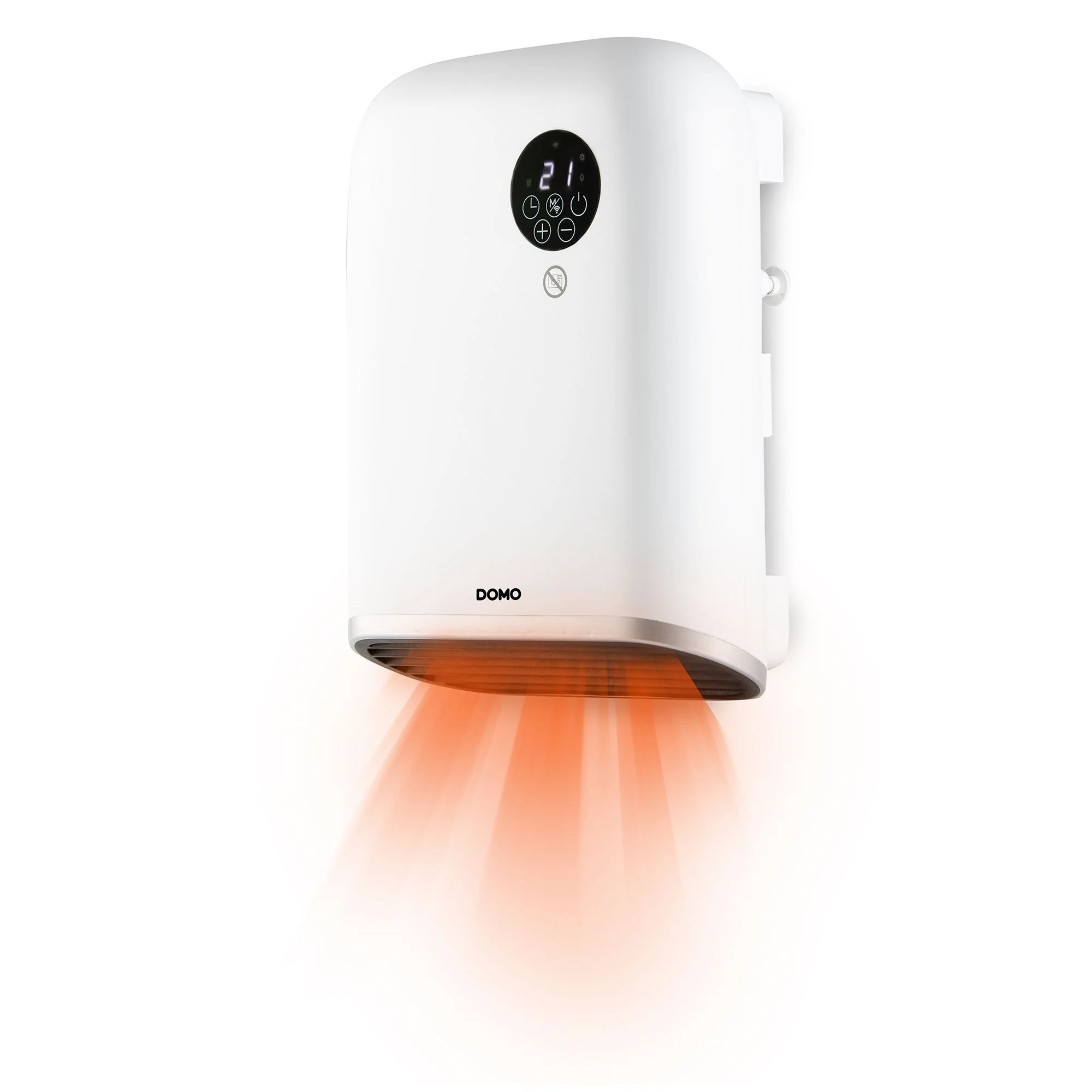 Domo Heizlüfter mit WiFi DO7357F für Boden- oder Wandmontage