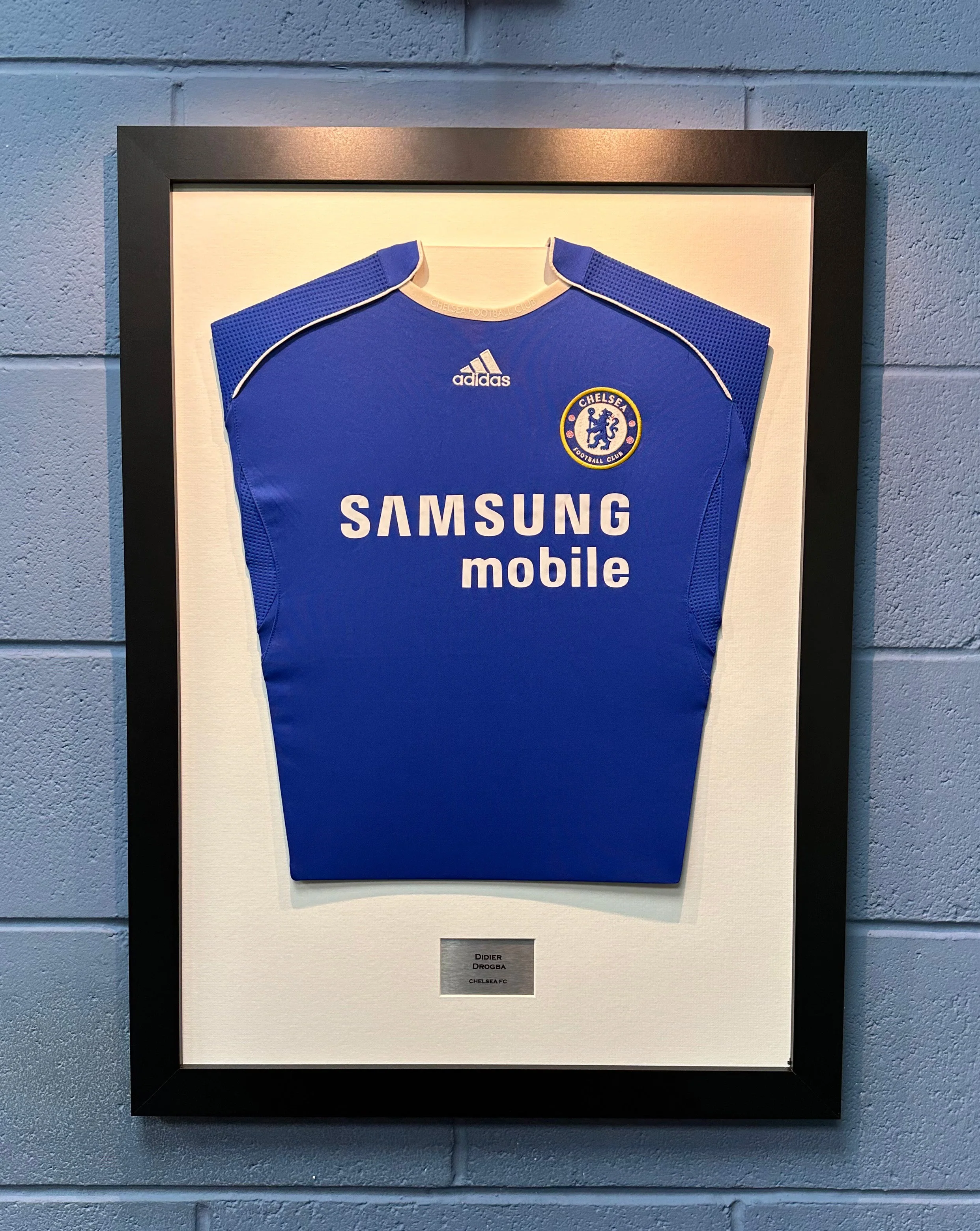 Budget DIY Football Shirt Framing Kit. TWIN PACK with free personalised plaque.