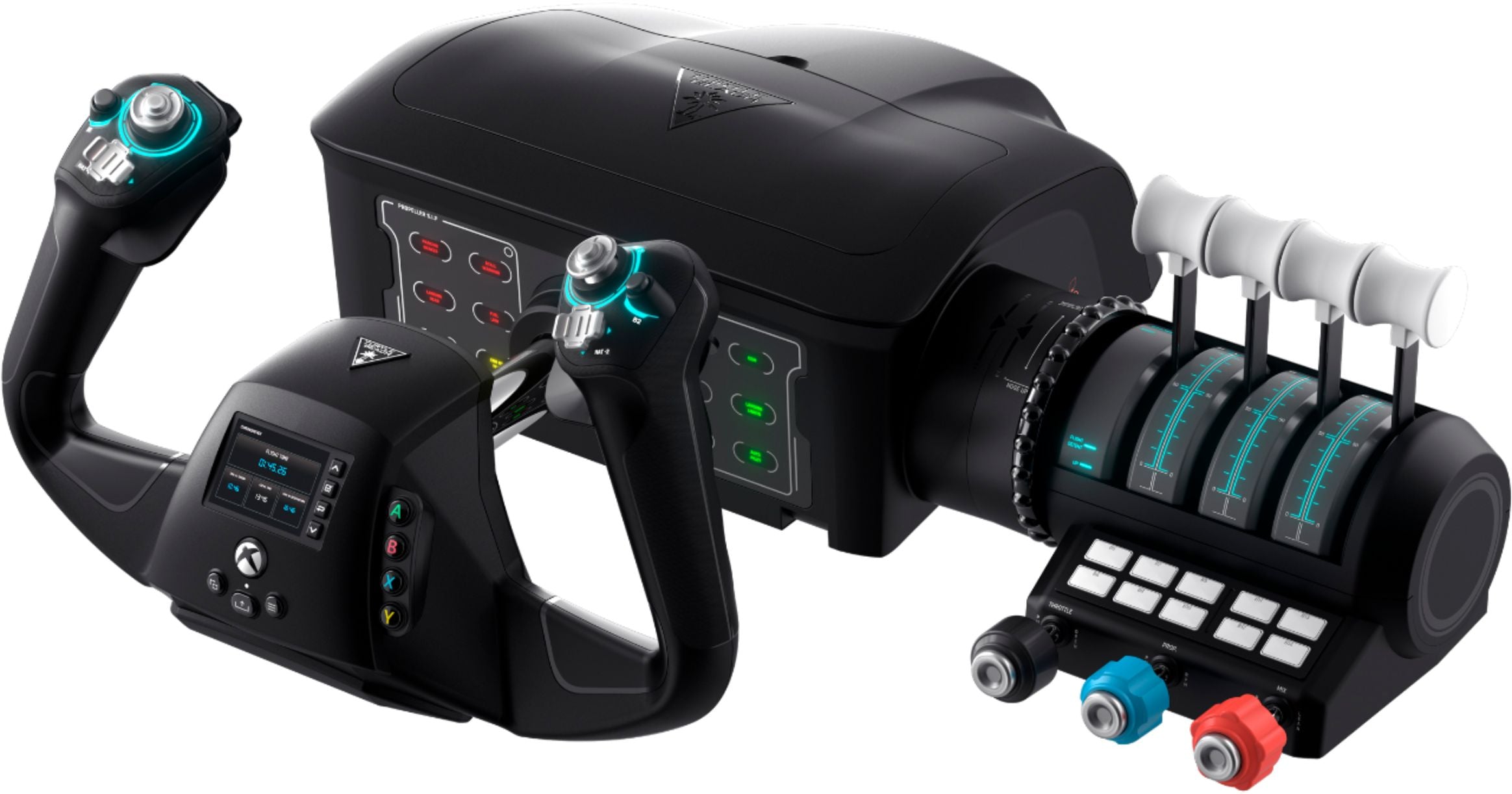 Turtle Beach – VelocityOne Flight Universal Control System for Flight Simulation on Xbox Series X | S, Xbox One and Windows PCs – Black