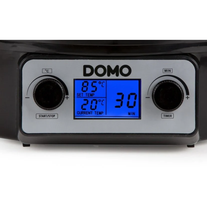 Domo Einkochautomat DO42327PC, schwarz, 27 Liter, Thermostat