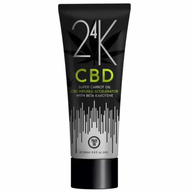 Power Tan 24k CBD Supper Carrot Oil Accelerator 250ml