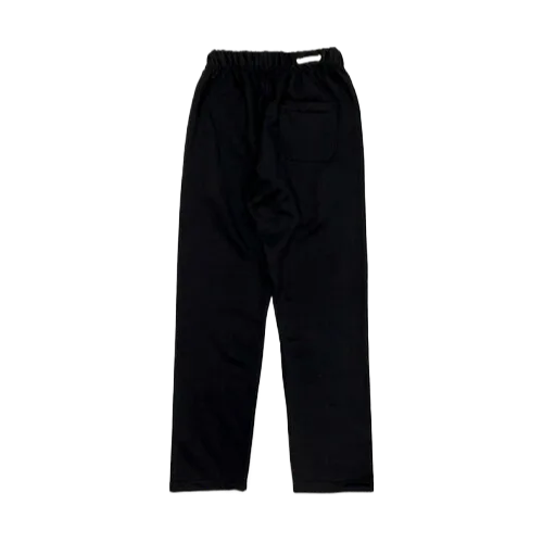 Embroidered Chrome Hearts Black Sweatpants