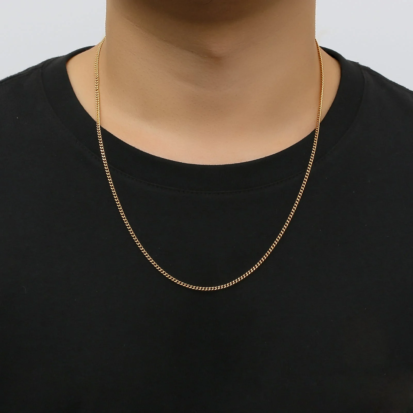 Big Daddy 2mm Cuban Gold Chain