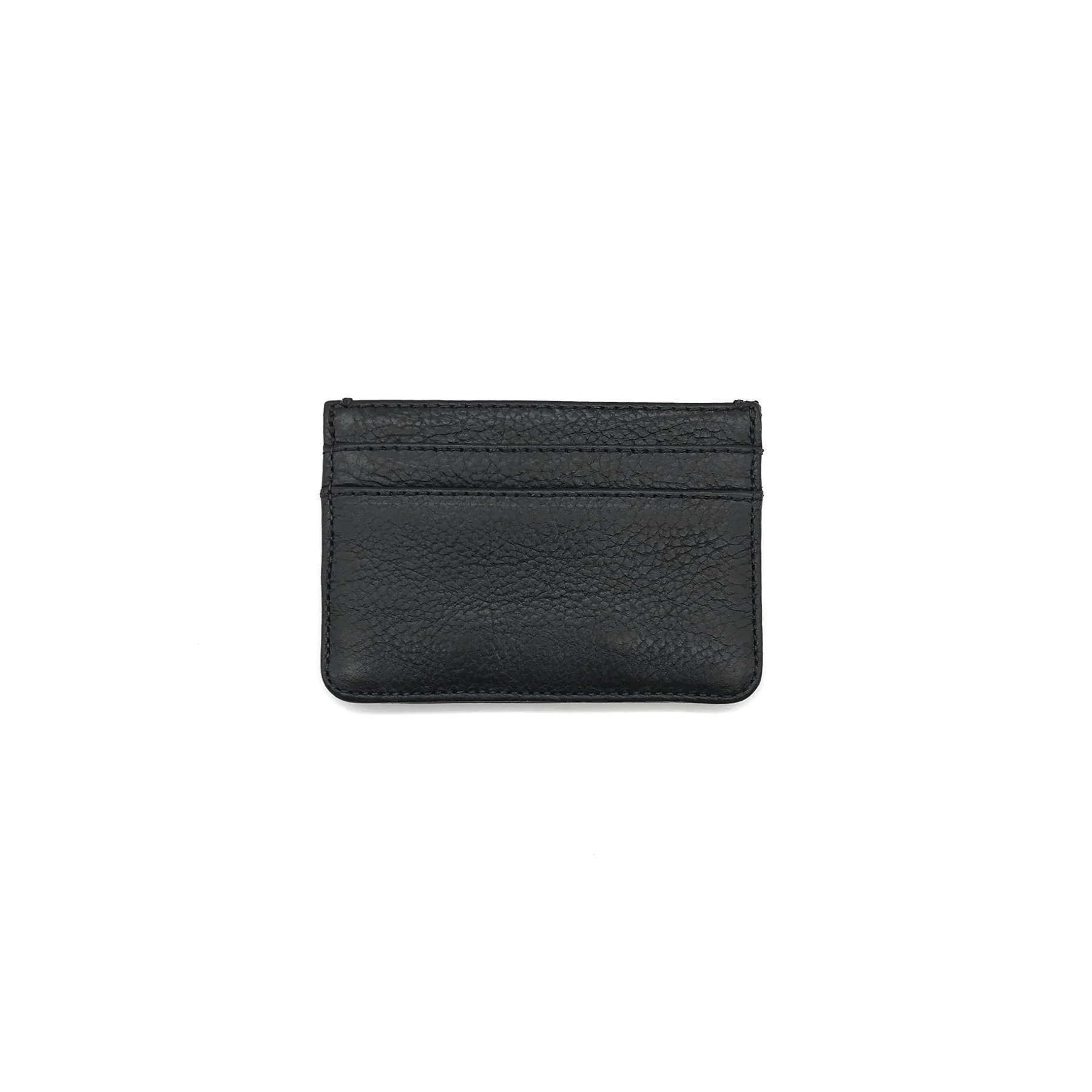 Chrome Hearts Black Leather Card Holder