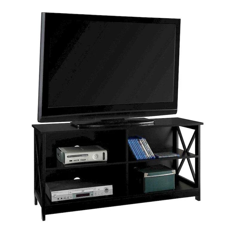 Oxford 55-Inch TV Stand with Shelves by Convenience Concepts