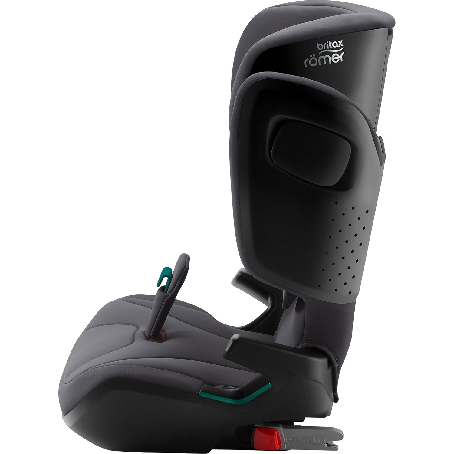 BRITAX RÖMER Kindersitz KIDFIX 2 Z-LINE, für Kinder von 100-150 cm (i-Size) mit und ohne ISOFIX, 3,5-12 Jahre, Midnight Grey