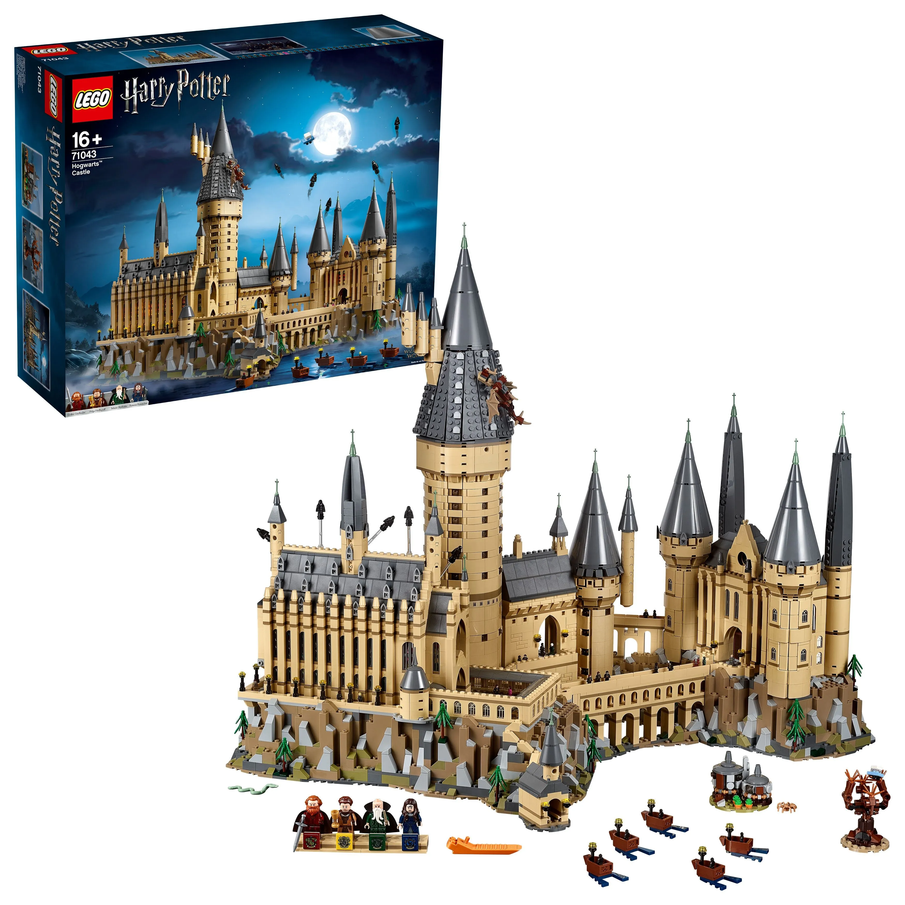 2025 LEGO Het Kasteel Zweinstein 71043 Harry Potter ?C Met meer dan 6000 stenen