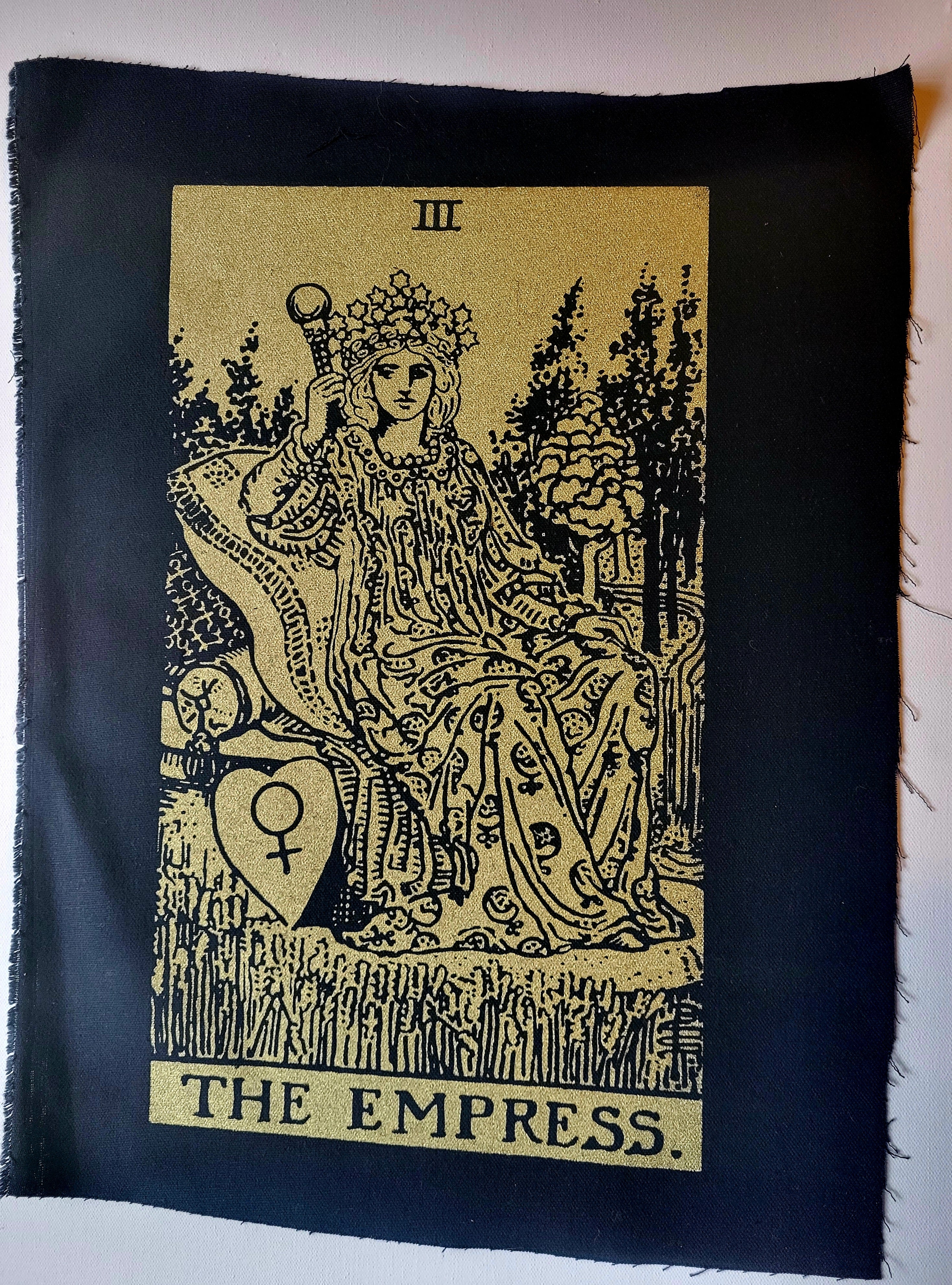 The Empress Metallic Back Patch