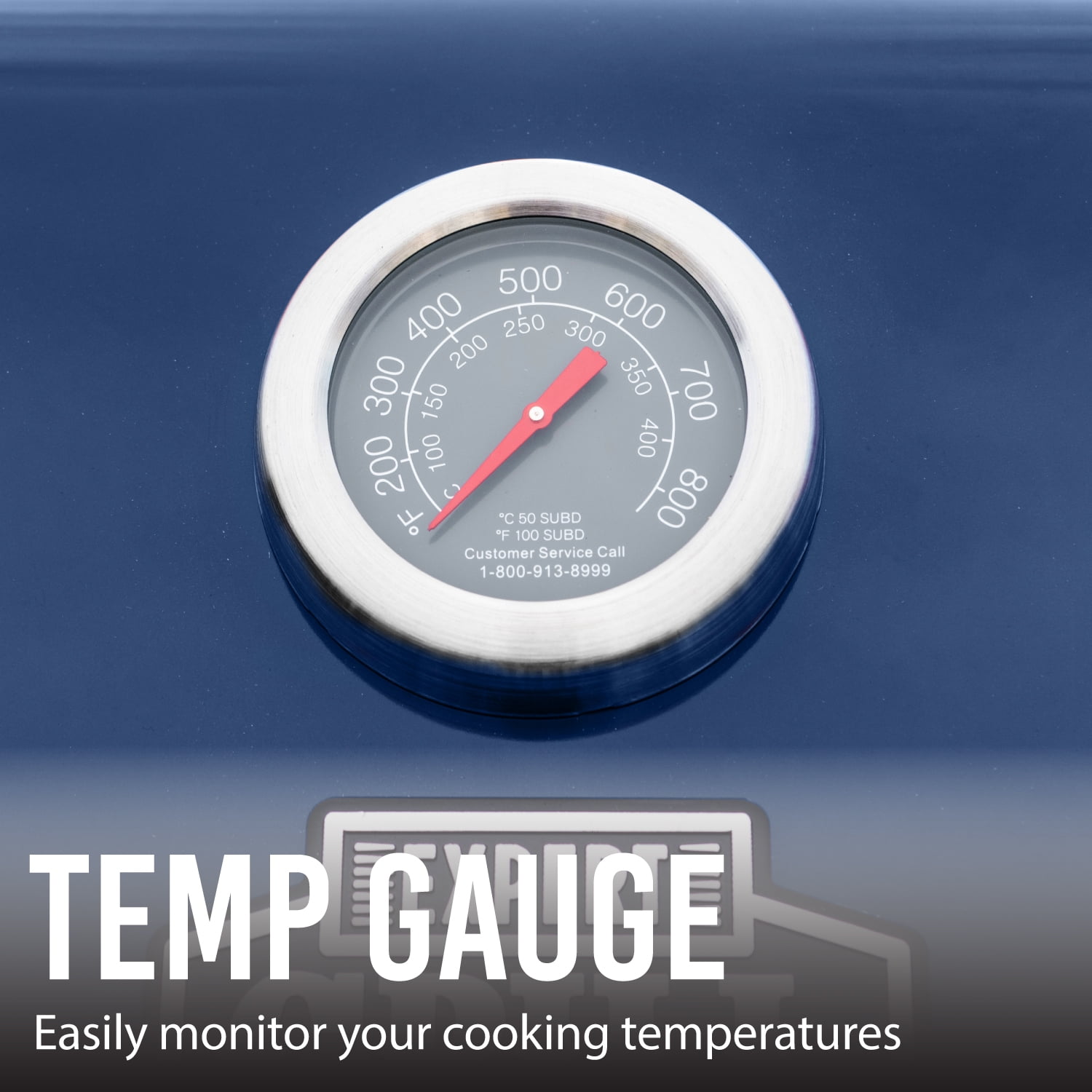 Expert Grill 4 Burner with Side Burner Propane Gas Grill in Red, 60,000 BTUs