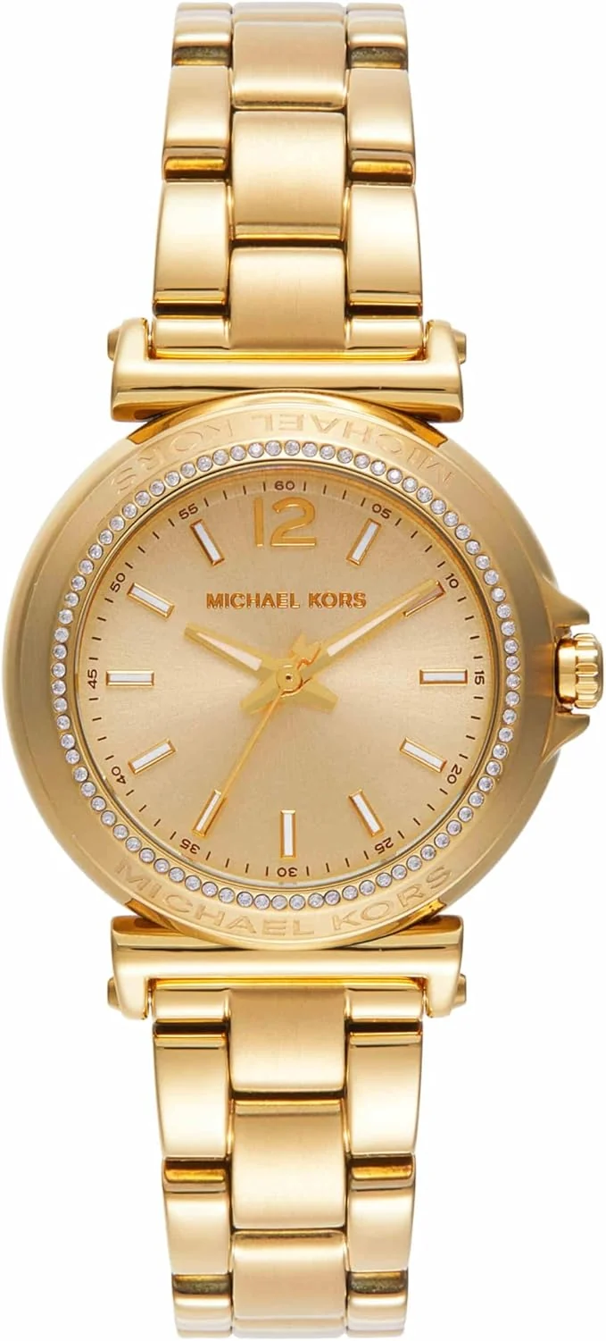 Michael Kors Maren Three-Hand Gold-Tone Women's Watch - MK7516