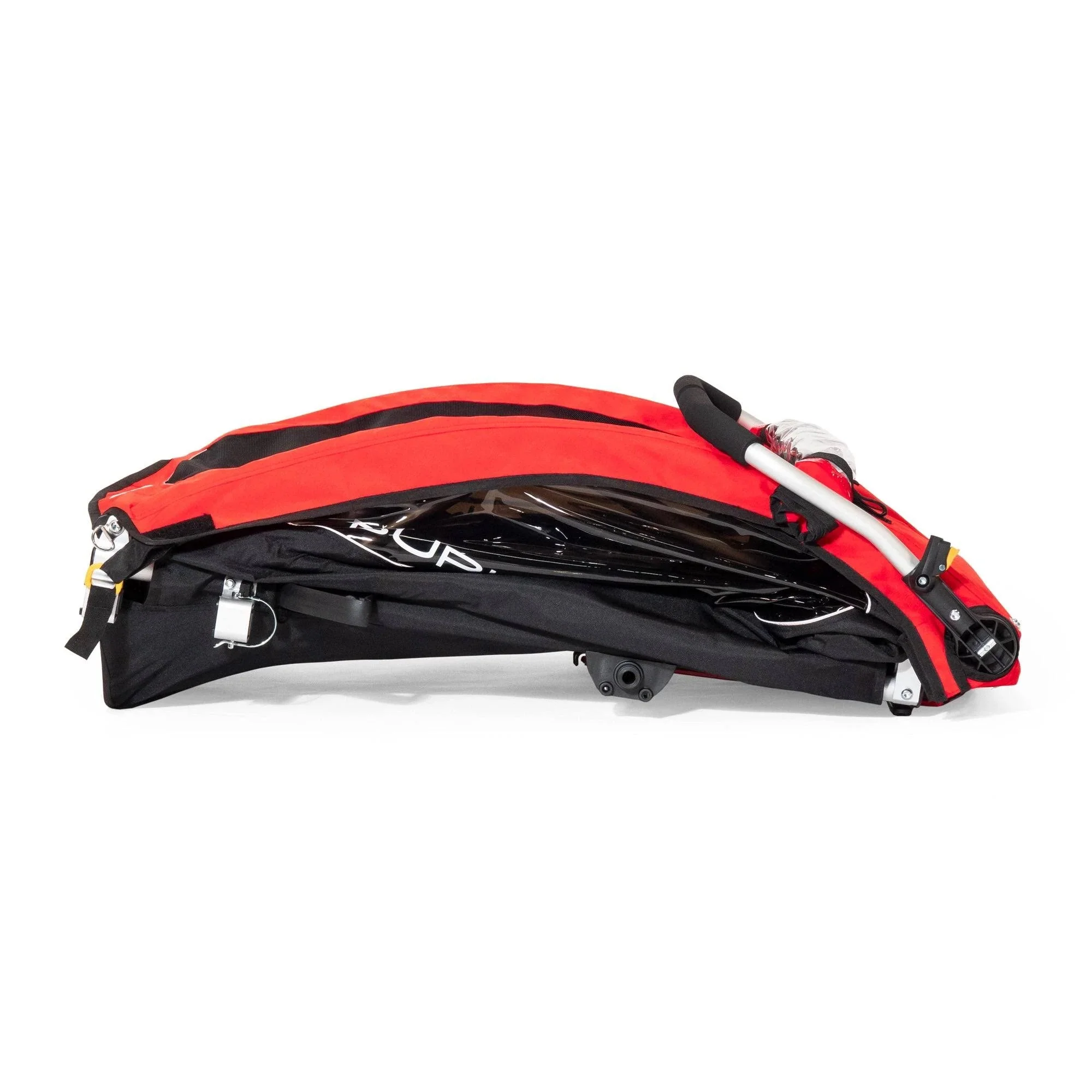 Remolque para bicicleta Burley Honey Bee, color rojo