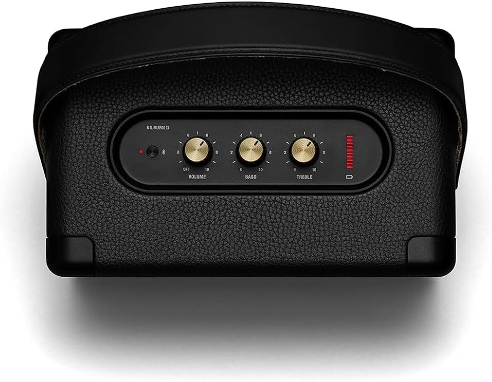 Marshall Kilburn II Bluetooth Draagbare Waterbestendige Luidspreker, Draadloos - Zwart en Messing