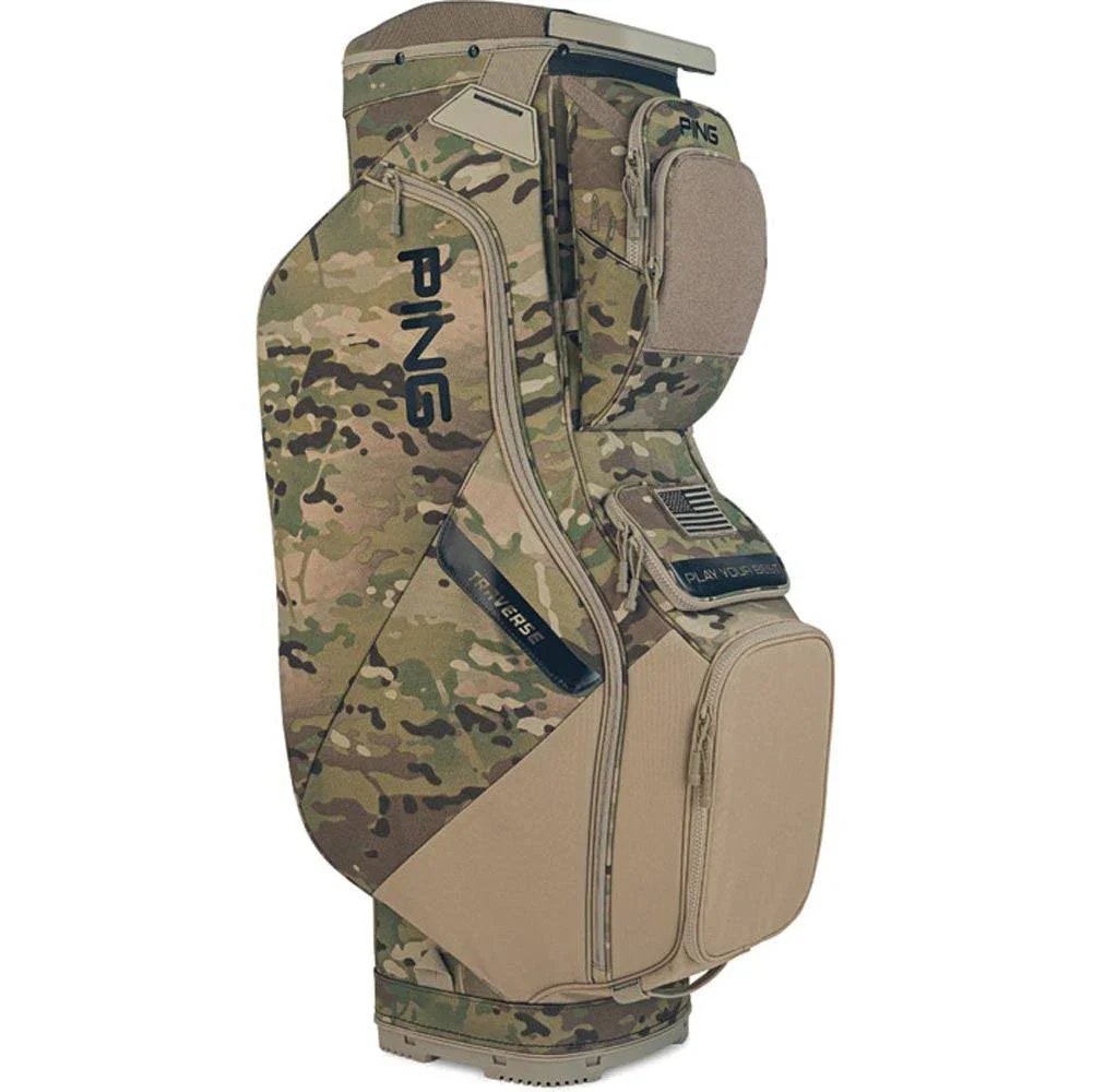 Ping Traverse Cart Bag - Buck Dark Sea Platinum