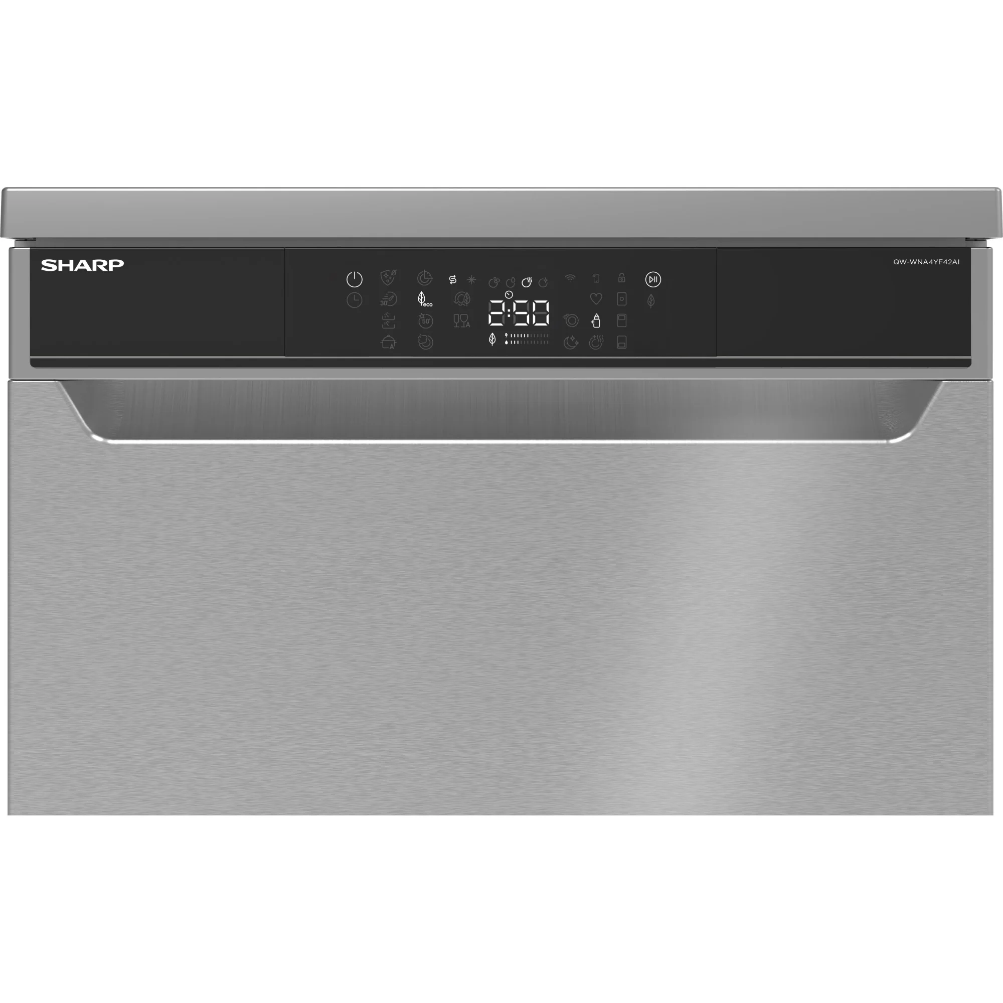 Sharp Geschirrspüler freistehend QW-WNA4YF42AI-CH, 60cm, A-Klasse