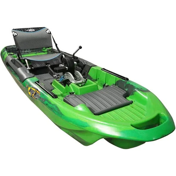 2025 3 Waters Big Fish 103 Pedal-Driven Fishing Kayak, Green-Camo
