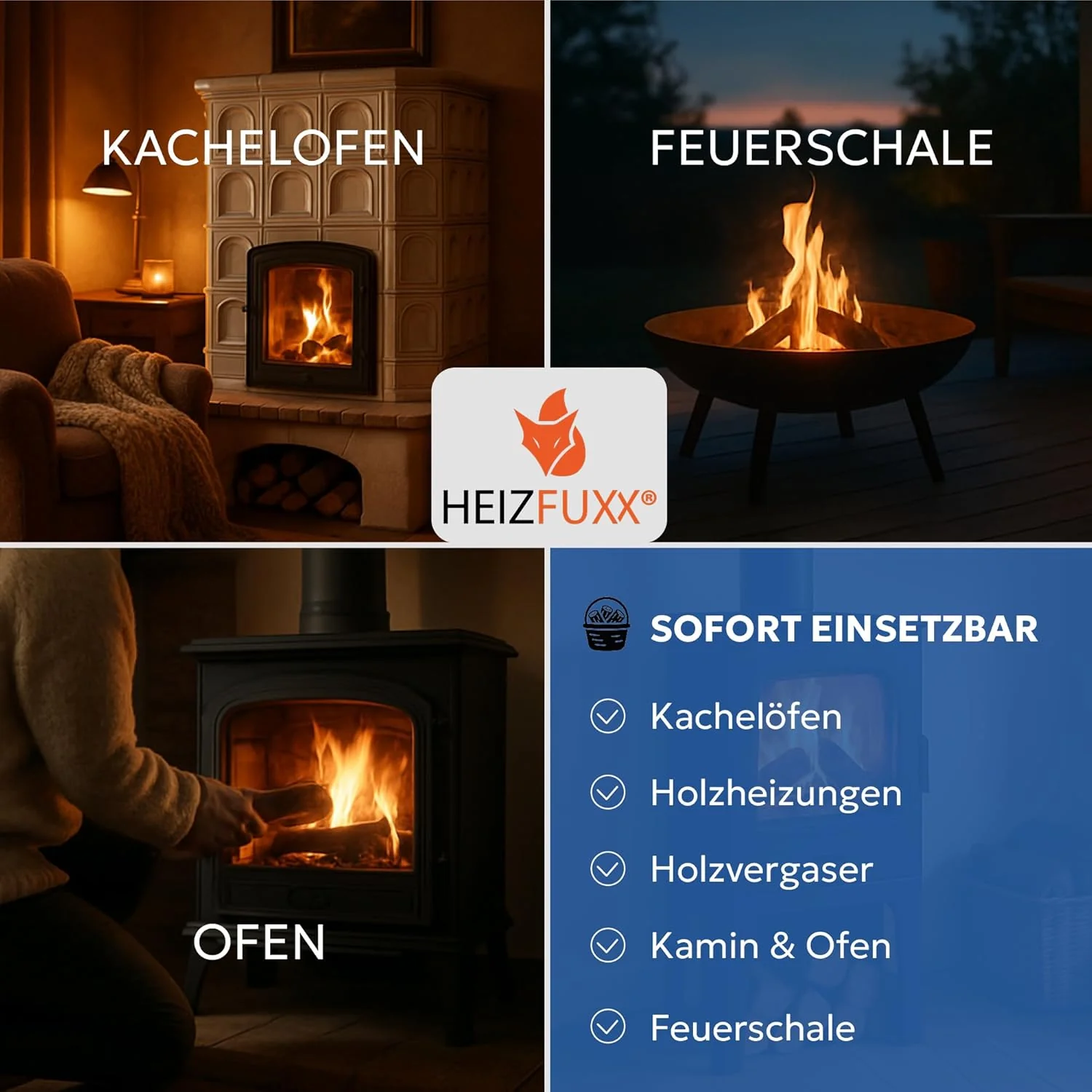 2026 Holzbriketts Nestro XL Blue - Weichholzbriketts Palette 960 kg (96x10 kg) - Premium Briketts für Kamin, Heizkessel & Ofen - Hoher Heizwert, geringer Aschegehalt & maximale Energieausbeute