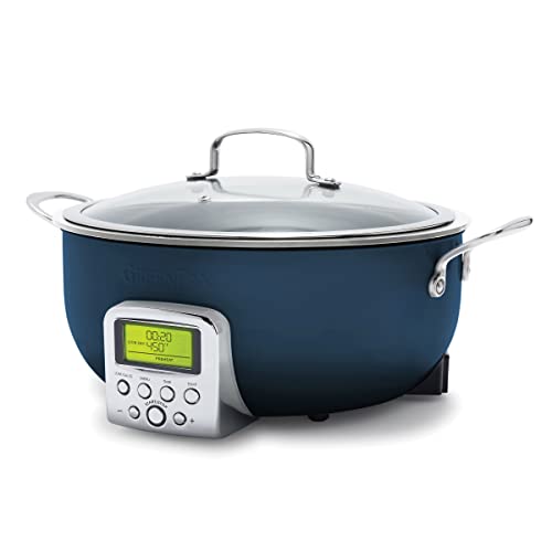 2025 GreenPan Essential Stir Fry Eléctrico, Apta para Lavavajillas