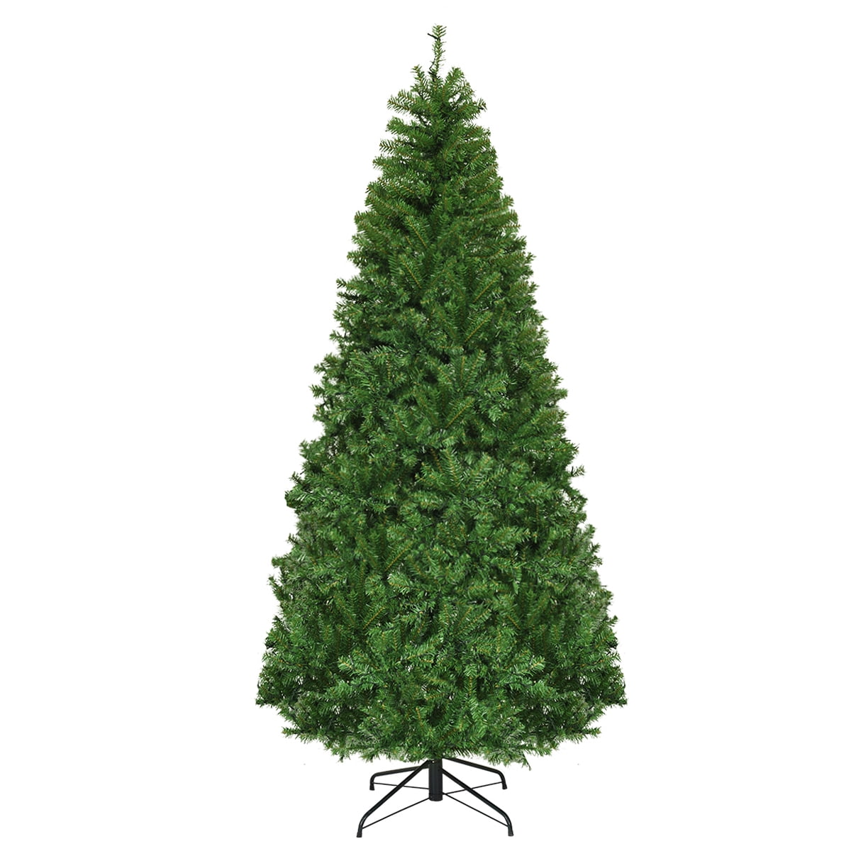 Costway 8Ft Pre-Lit Artificial Christmas Tree Hinged 750 LED Lights