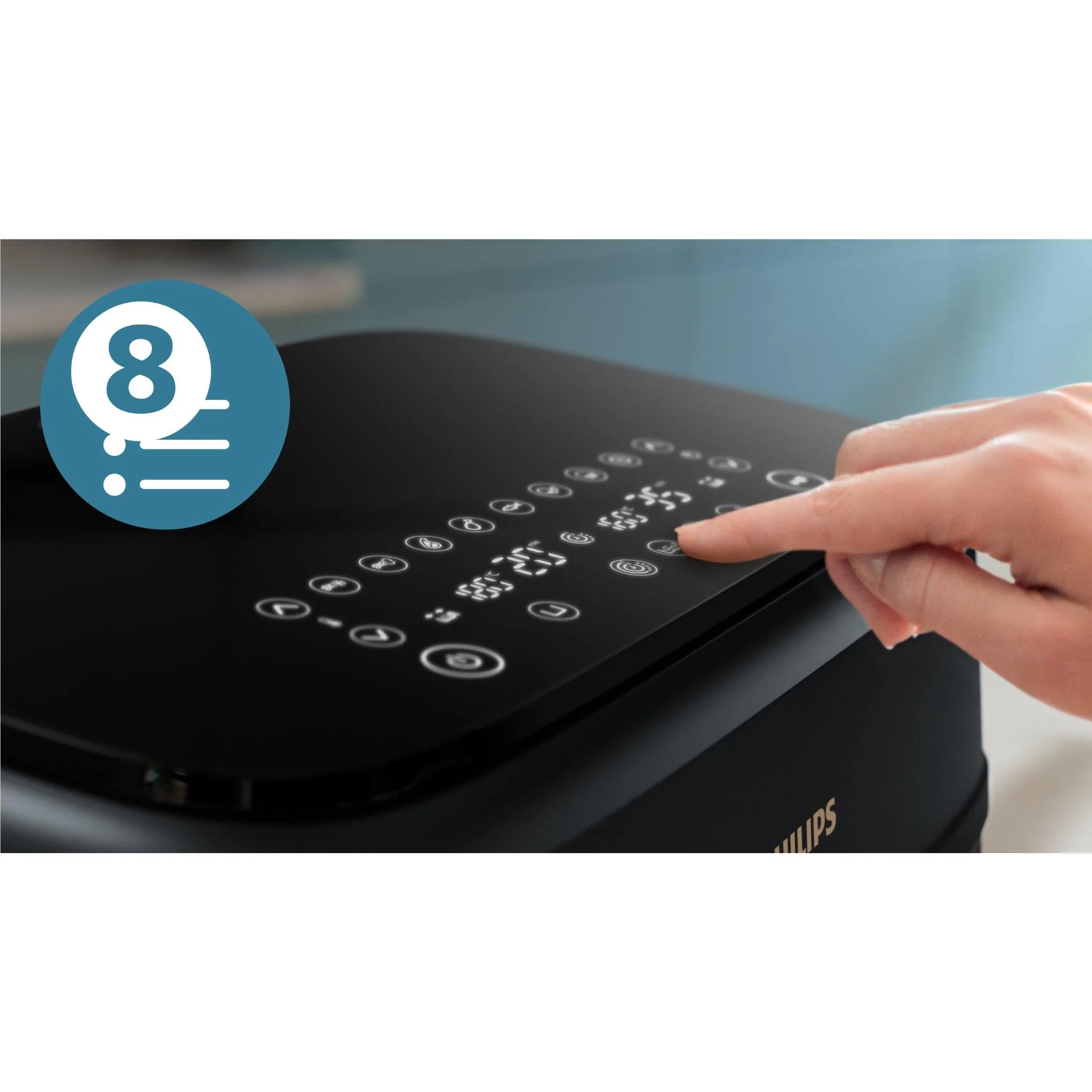 Philips 3000 Serie Dual Basket Airfryer XXL 9L (Grijs)