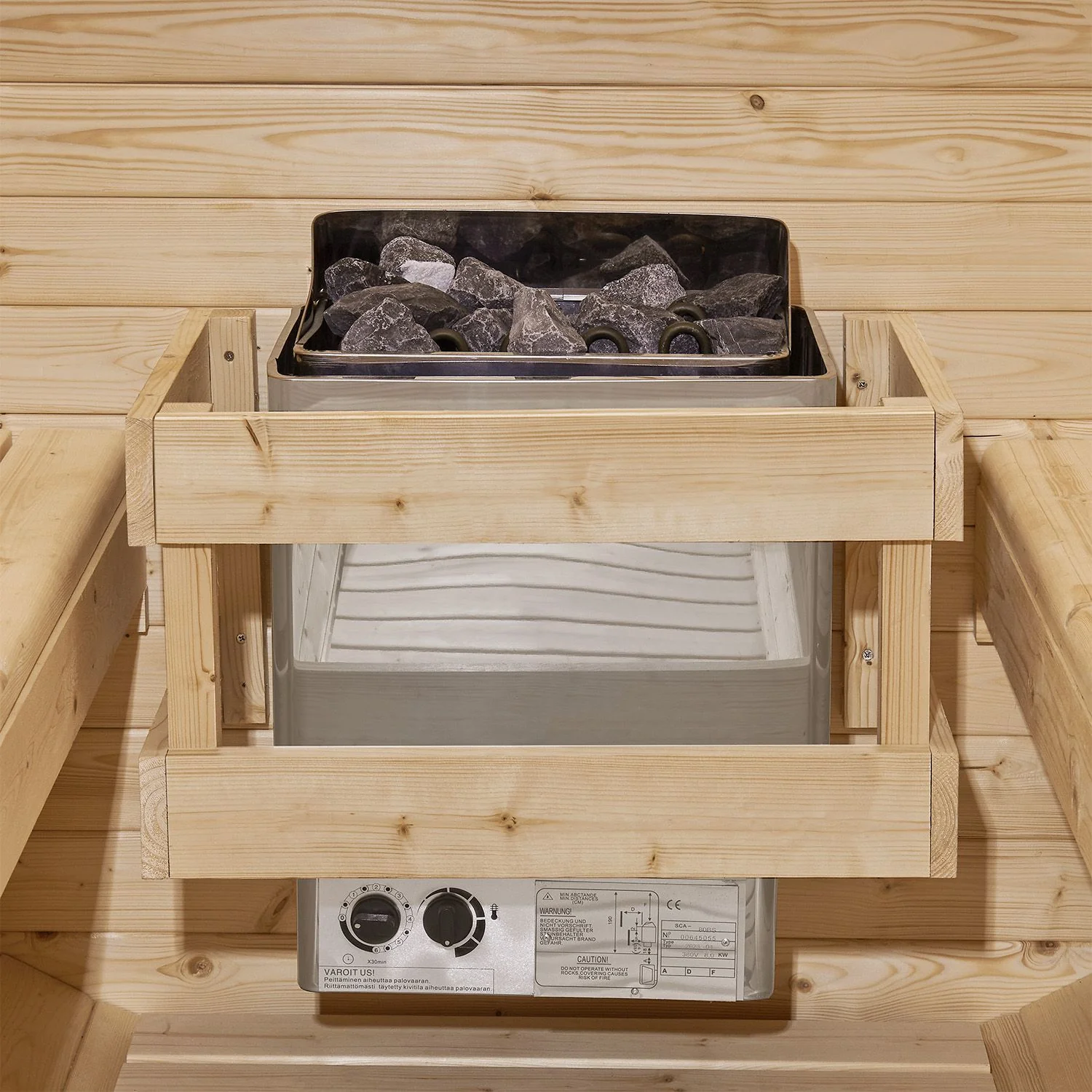 2025 Sauna barril Spitzbergen con estufa de sauna