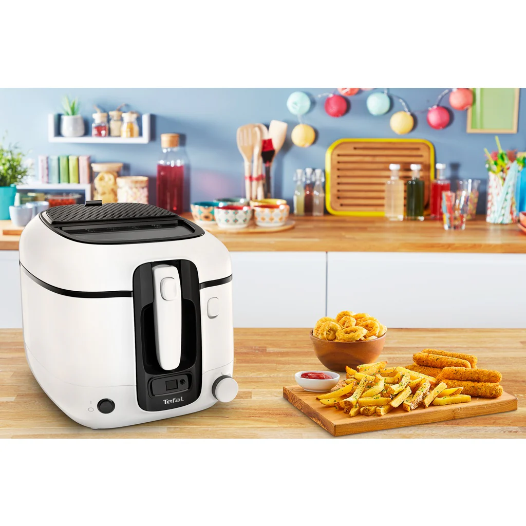 2025 Freidora Tefal Super Uno FR314030 Blanca