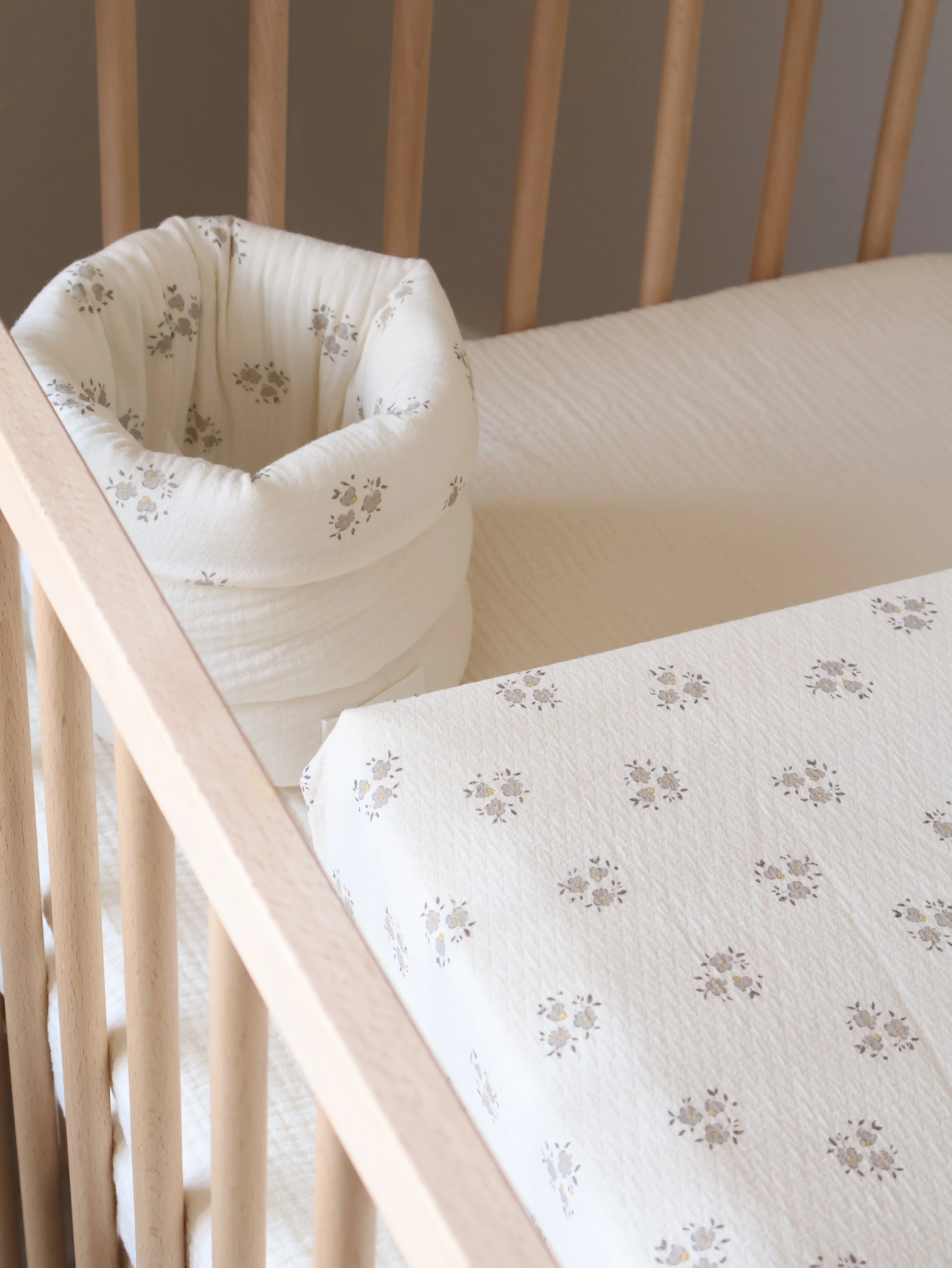 Funda Cambiador Rectangular Inti Gris