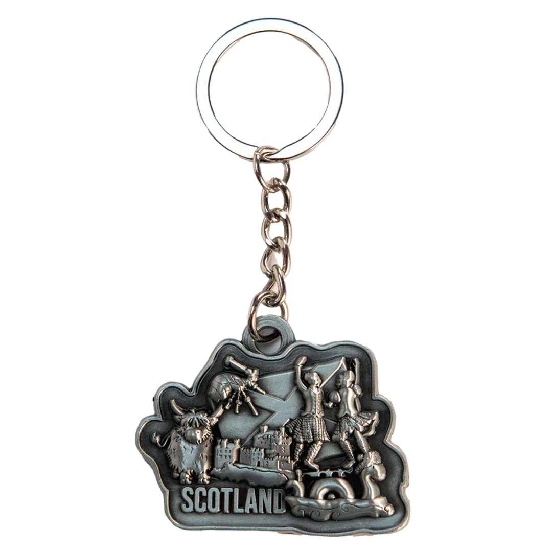 Scotland Dancers Keychain