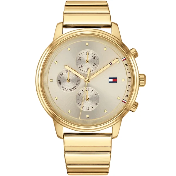 Tommy Hilfiger Champagne Dial All Gold Ladies Watch 1781905