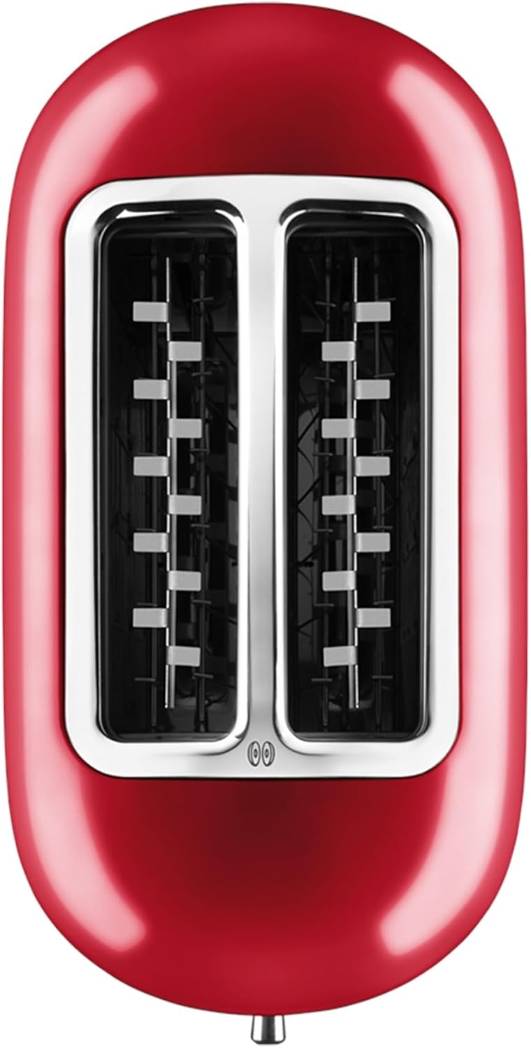 KitchenAid Toaster für 2 Scheiben mit Sandwich-Zange | Artisan | Retro Toast Machine | Verschiedene Funktionen und Bräunungsstufen | Grün