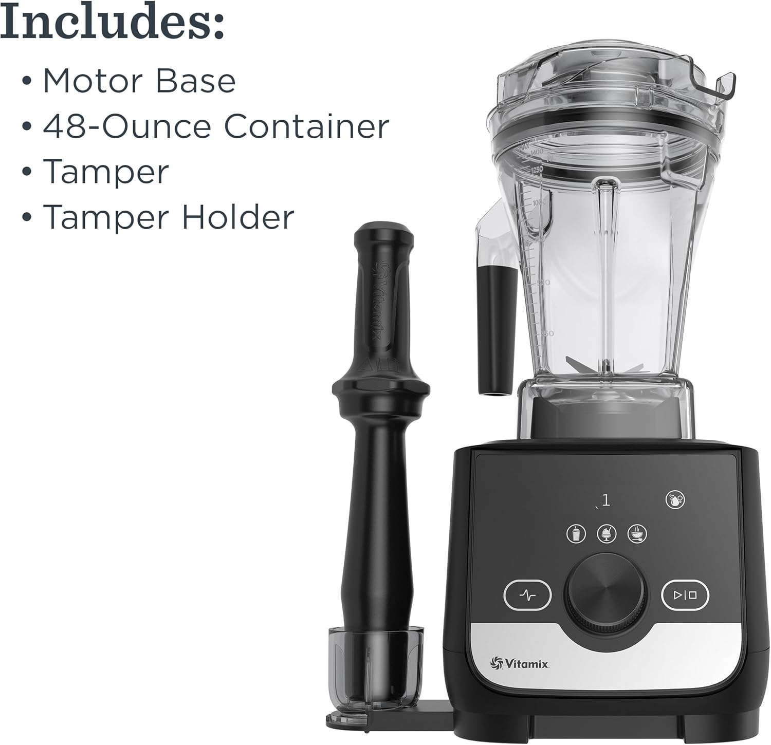 Vitamix Ascent X3 Blender, Professional-Grade, 3 Preset Blending Programs, 48-ounce Container, Self-Cleaning, Shadow Black