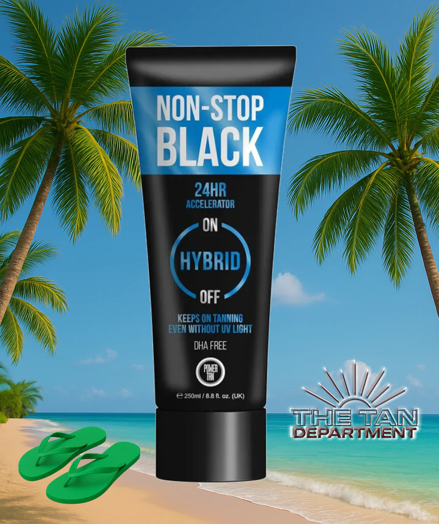Power Tan Non-Stop Black Hybrid Accelerator