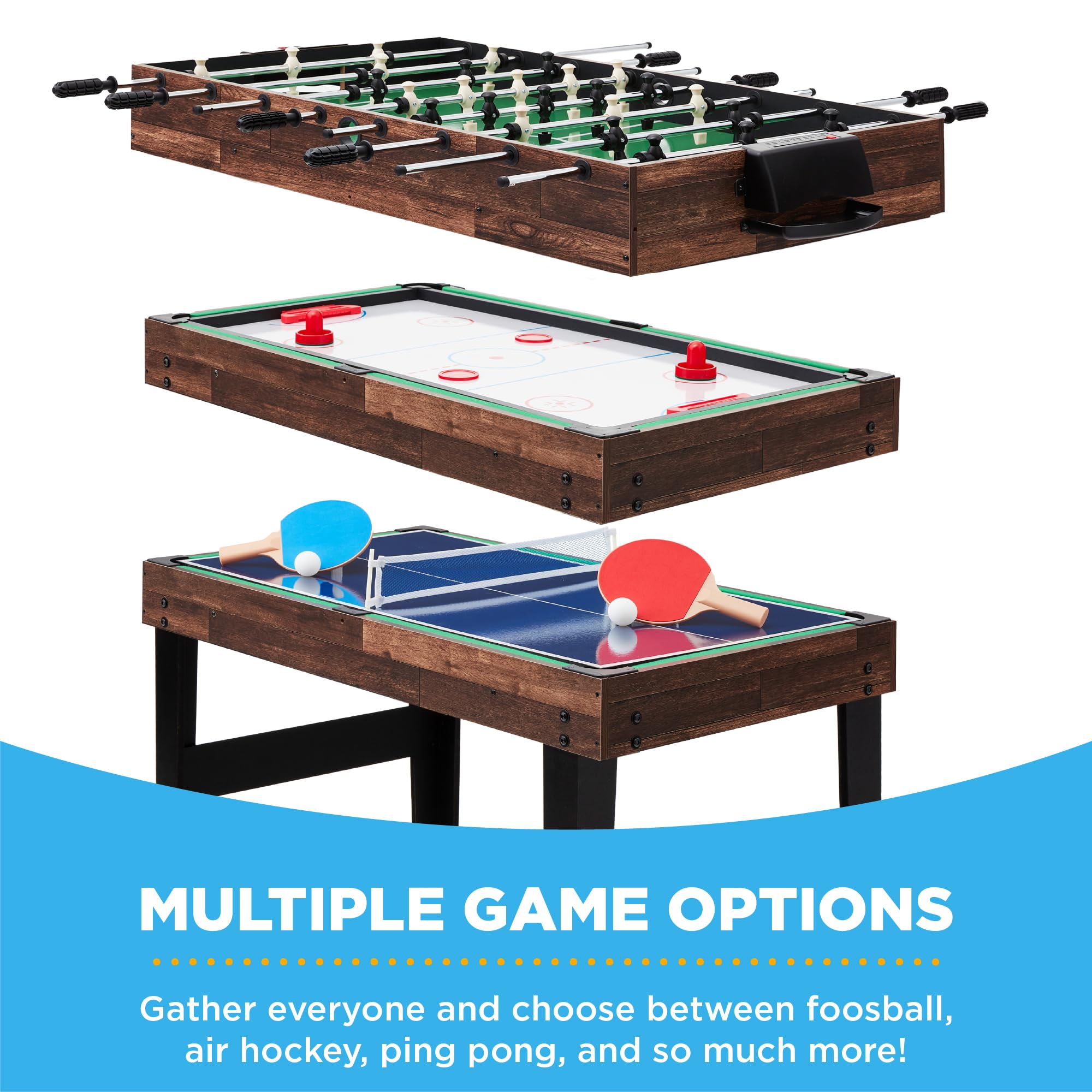 Best Choice Products Shuffleboard Backgammon