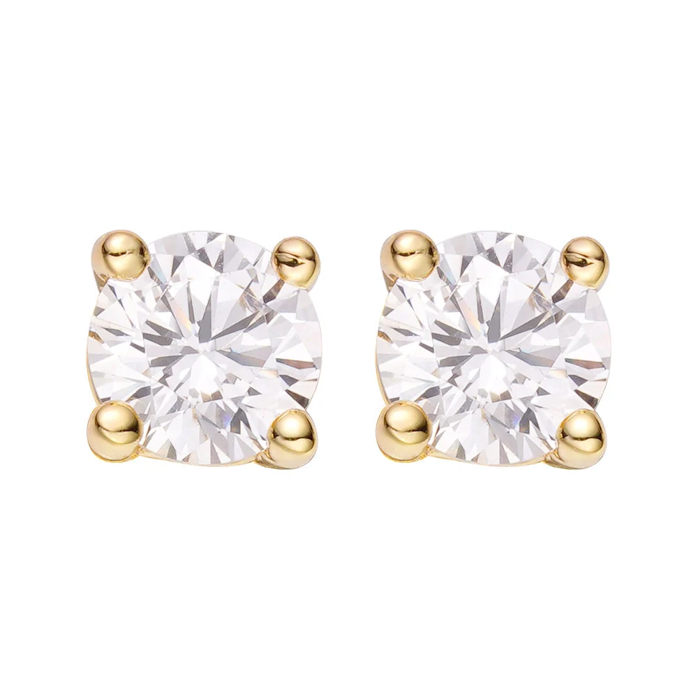 Big Daddy Soliter Iced Out Diamond Earring