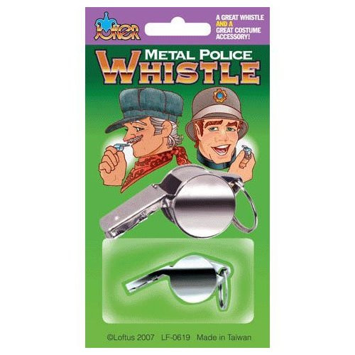 Police Whistle 12 PACK 9061