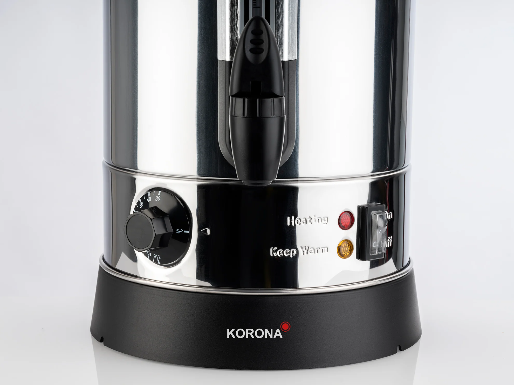 2025 Dispensador de bebidas calientes 6,9 l 1500 W acero inoxidable