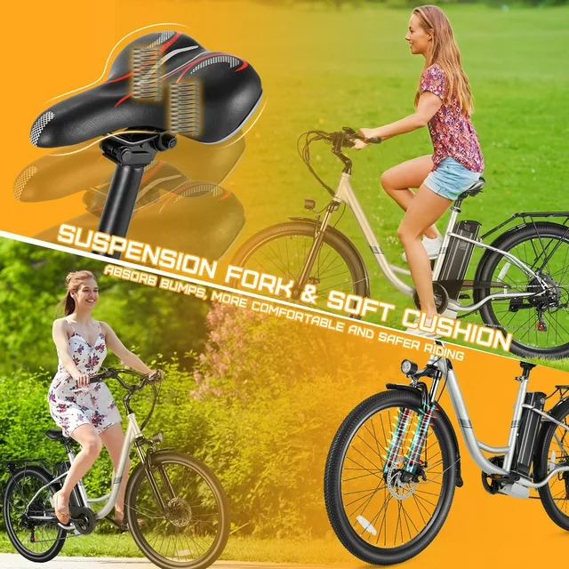 Gocio 500W Electric Bike for Adults, 26